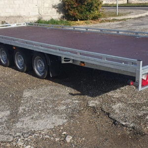 Plataforma fija + rampas Boro ATLAS 6m x 2m 3500KG 3 ejes